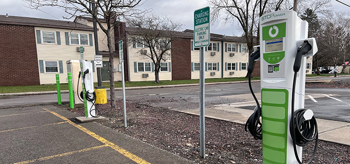 EV chargers installed around the City of Norwich